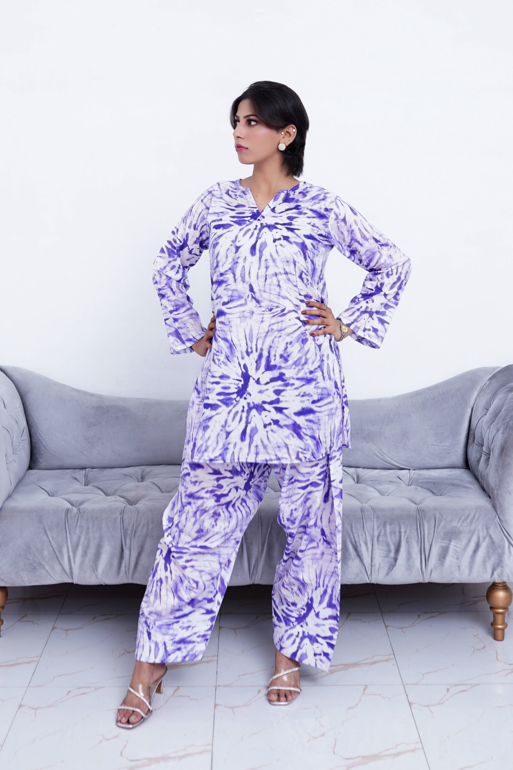 2 PIECE PREMIUM LAWN FABRIC CLEAN