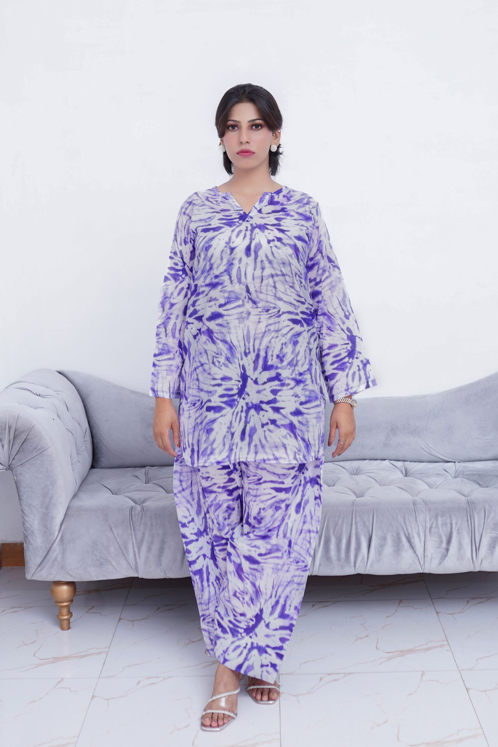 2 PIECE PREMIUM LAWN FABRIC CLEAN