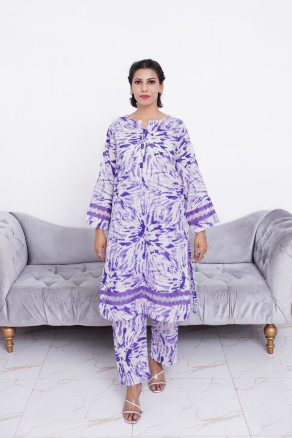 2 PIECE TRADITIONAL KURTA AND TROUSER TIE